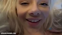 You fuck hot blonde until you cum in her pussy